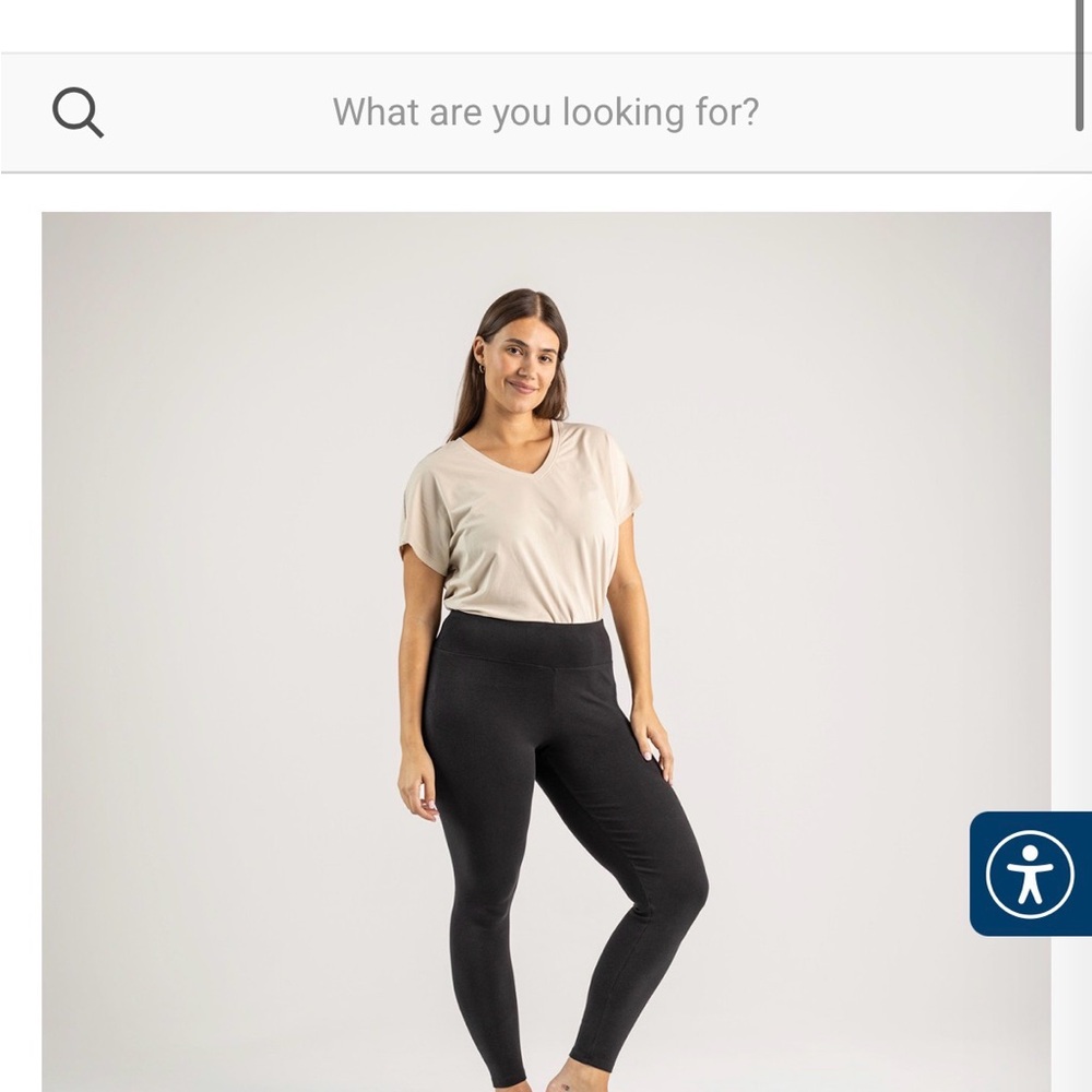 Maggie’s Organics Organic Cotton Ribbed Leggings